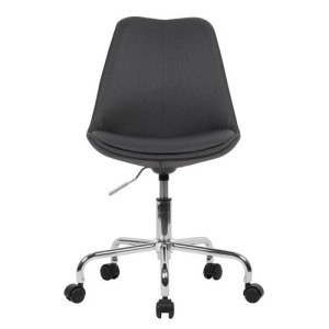 Silla de Oficina ARIEL, En Tela, Color Negro