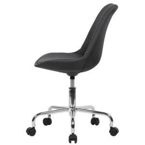 Silla de Oficina ARIEL, En Tela, Color Negro