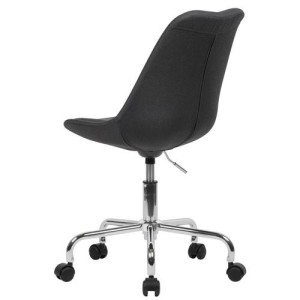 Silla de Oficina ARIEL, En Tela, Color Negro