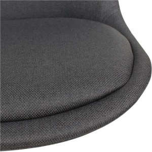 Silla de Oficina ARIEL, En Tela, Color Negro
