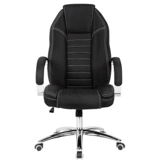 Sillón de Oficina TORONTO en Tela Negra 2