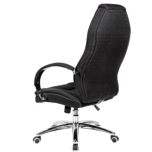 Sillón de Oficina TORONTO en Tela Negra