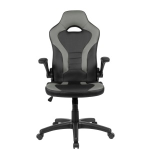 Silla Gaming CASIPI en Piel color Negro y Gris
