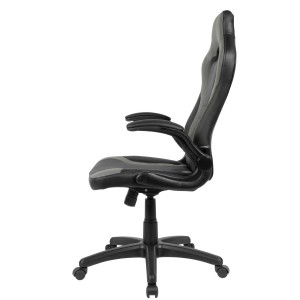 Silla Gaming CASIPI en Piel color Negro y Gris