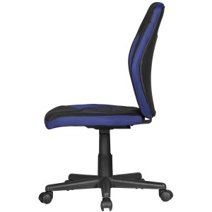 Silla de Escritorio MIRTY, En Piel Sintética y Malla, Color Rosa