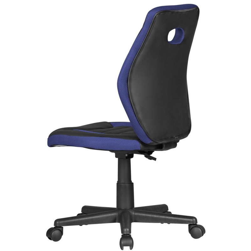 Silla de Escritorio MIRTY, En Piel Sintética y Malla, Color Rosa