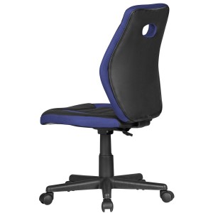Silla de Escritorio MIRTY, En Piel Sintética y Malla, Color Rosa