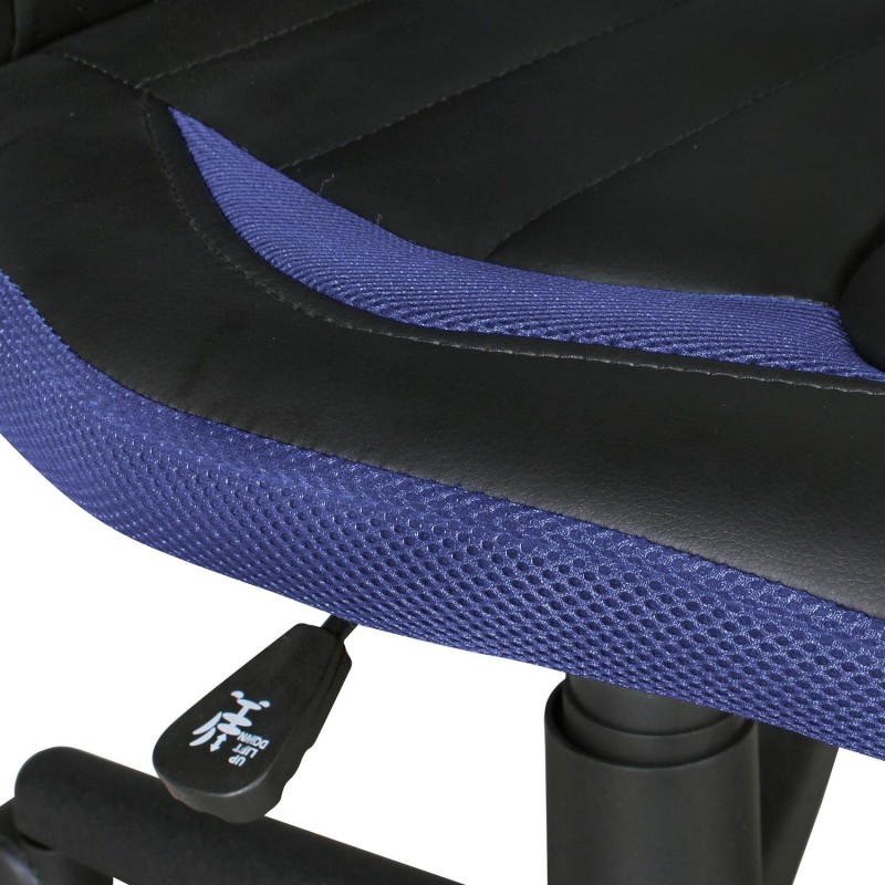 Silla de Escritorio MIRTY, En Piel Sintética y Malla, Color Rosa