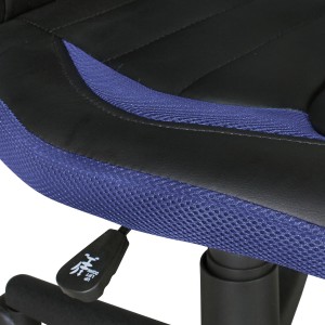 Silla de Escritorio MIRTY, En Piel Sintética y Malla, Color Rosa