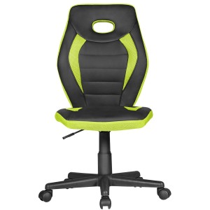 Silla de Escritorio MIRTY, En Piel Sintética y Malla, Color Rosa