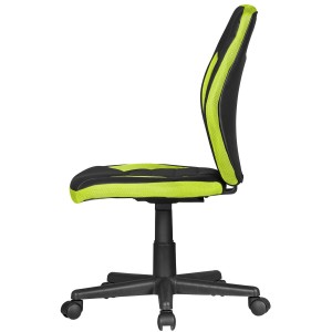 Silla de Escritorio MIRTY, En Piel Sintética y Malla, Color Rosa