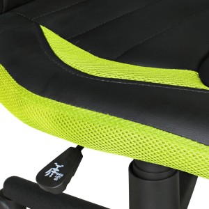 Silla de Escritorio MIRTY, En Piel Sintética y Malla, Color Rosa
