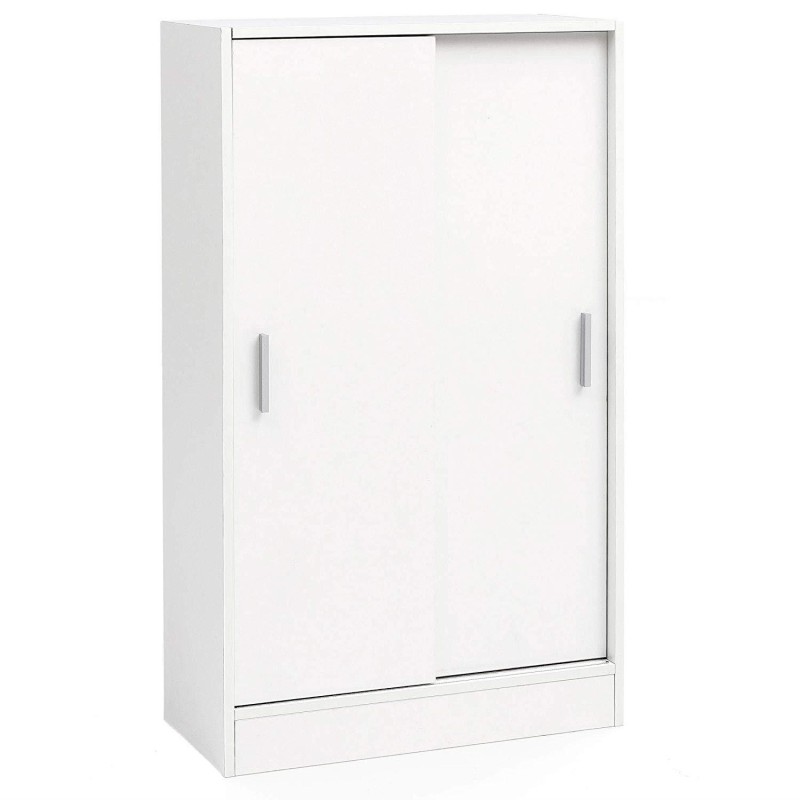 Armario de Oficina NABILA en Madera color Blanco