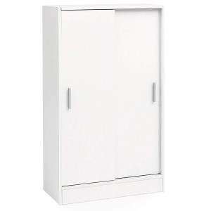 Armario de Oficina NABILA en Madera color Blanco