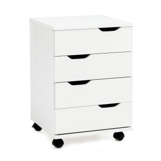 Archivador con Ruedas CONGO, color Blanco