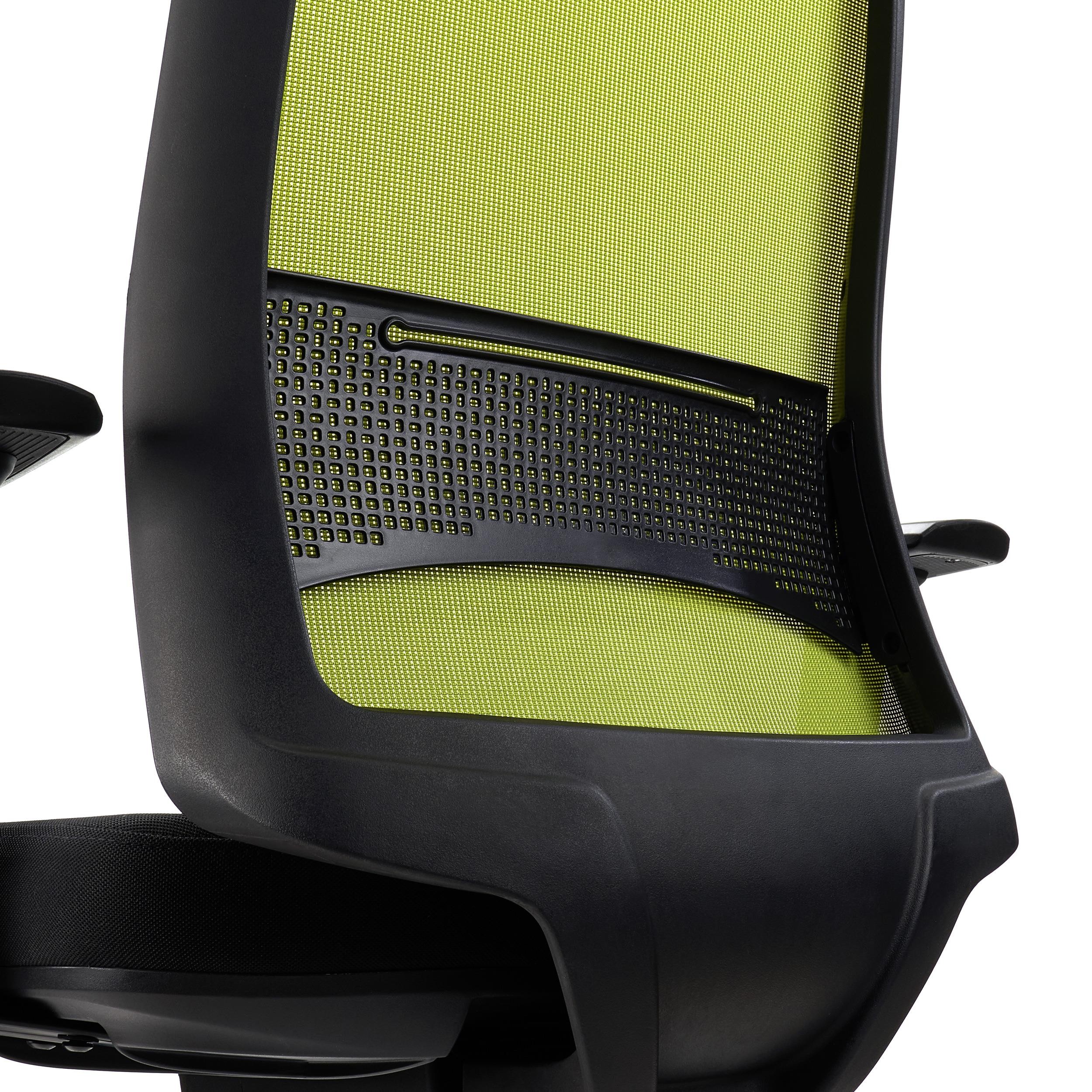 Silla Ergonómica SANTOS, Reposacabezas, Uso Profesional 8h, En Negro