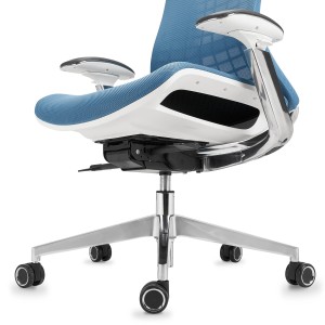Silla ergonómica ENERGY, reposacabezas, en negro