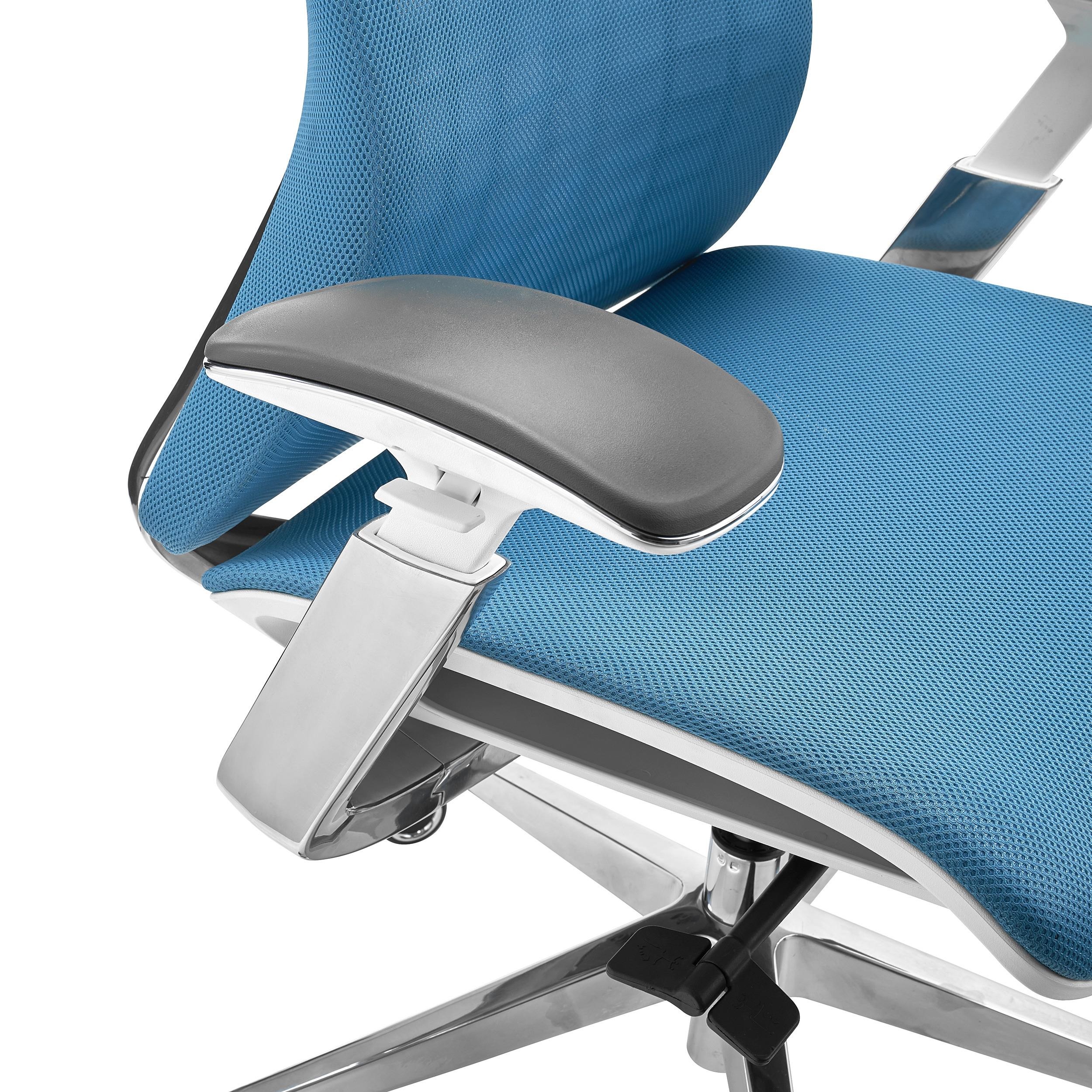Silla Ergonómica ENERGY, Reposacabezas, Máxima Tecnología y Calidad, En Malla Negra