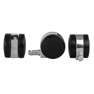 Lote 5 Ruedas ROLLER 4, 11x50mm, Aptas para Suelos Duros