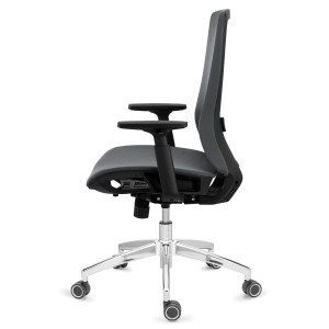 Silla ergonómica EVANS, Negro