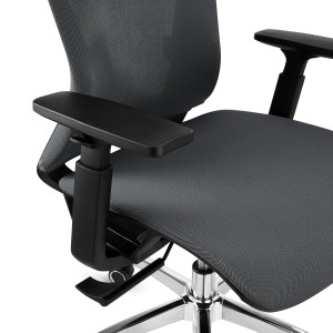 Silla ergonómica EVANS, Negro