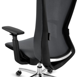 Silla ergonómica EVANS, Negro