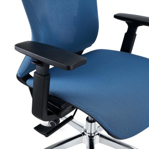 Silla ergonómica EVANS, Negro