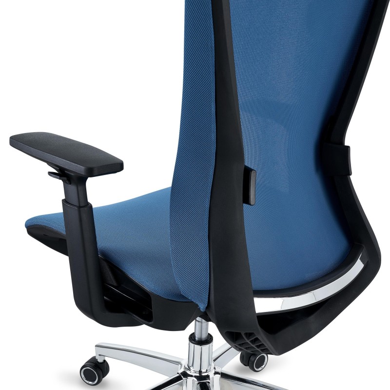 Silla ergonómica EVANS, Negro