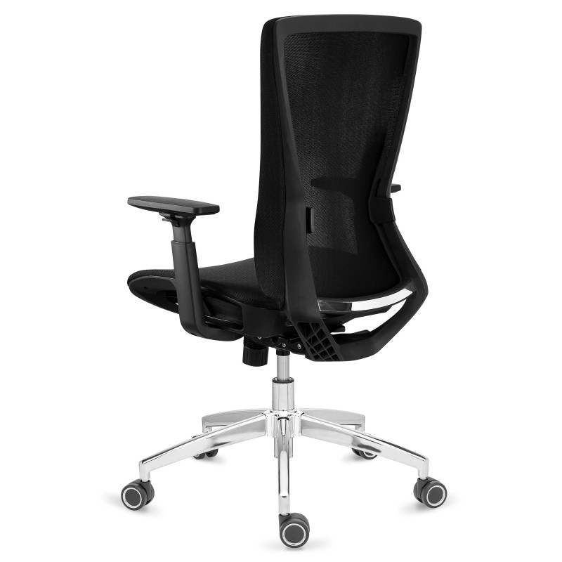 Silla ergonómica EVANS, Negro