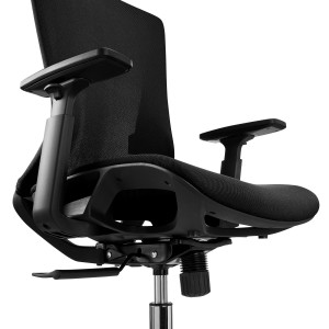 Silla ergonómica EVANS, Negro
