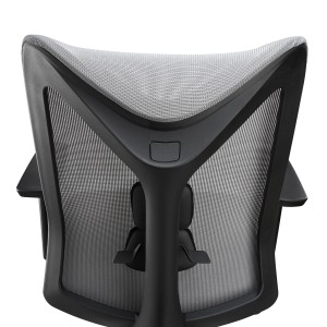 Silla de Oficina Ergonómica ADARA, uso profesional 8h, negro