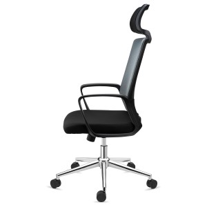 Silla de Oficina ERGOCITY, Reposacabezas, En Negro