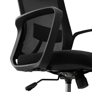 Silla de Oficina ERGOCITY, Reposacabezas, En Negro