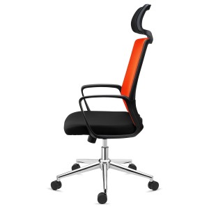 Silla de Oficina ERGOCITY, Reposacabezas, En Negro