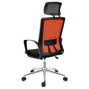 Silla de Oficina ERGOCITY, Reposacabezas, En Negro