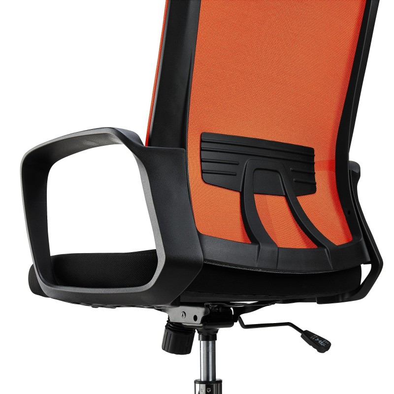 Silla de Oficina ERGOCITY, Reposacabezas, En Negro
