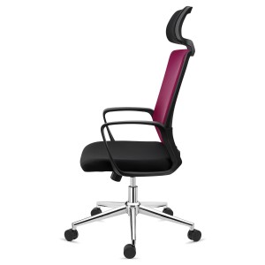 Silla de Oficina ERGOCITY, Reposacabezas, En Negro