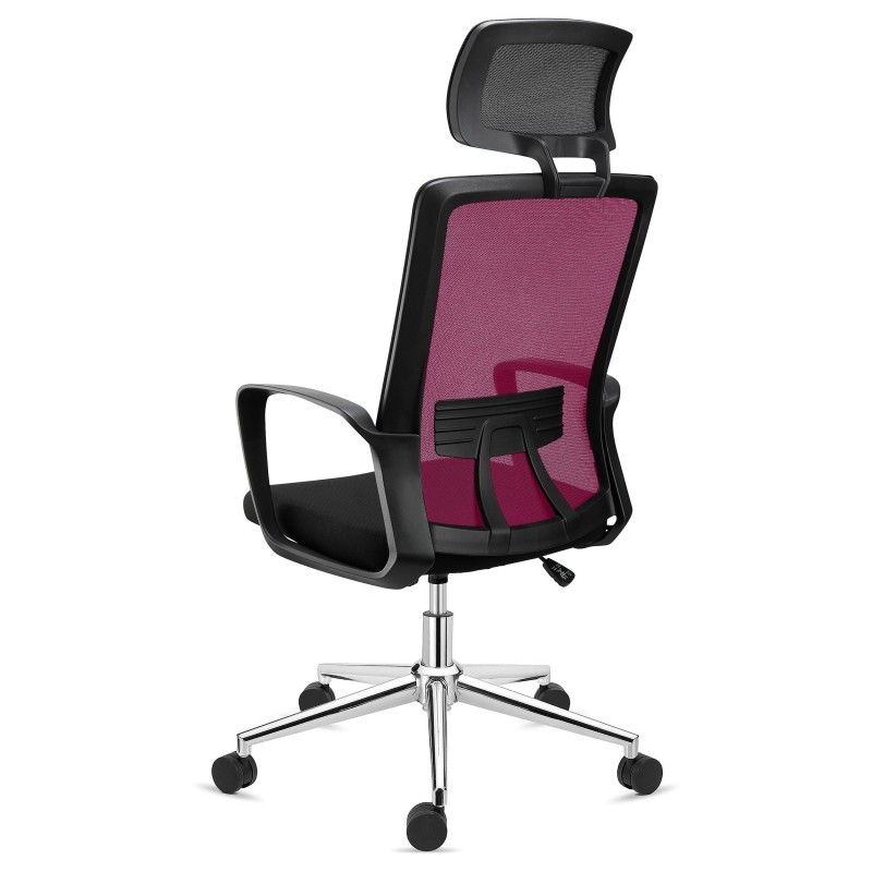 Silla de Oficina ERGOCITY, Reposacabezas, En Negro