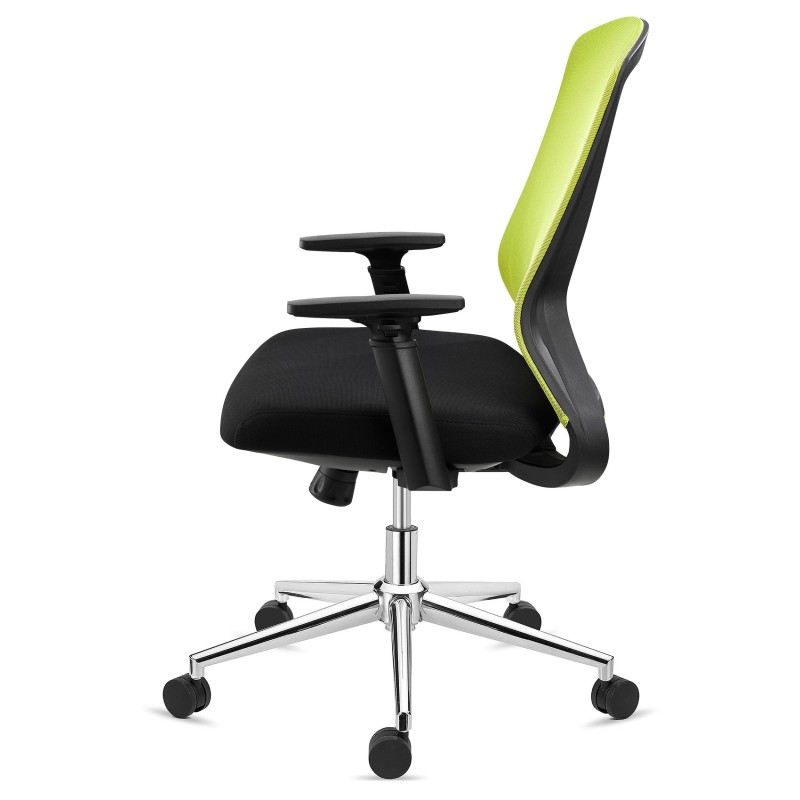Silla de oficina ergonómica RIVER, comodidad y diseño, en negro