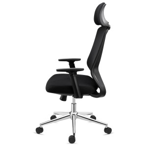 Silla ergonómica RIVER, comodidad y diseño, en negro