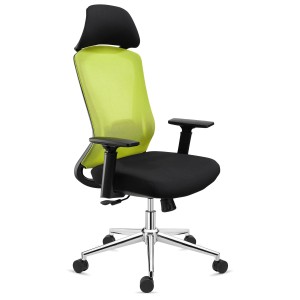 Silla ergonómica RIVER, comodidad y diseño, en negro