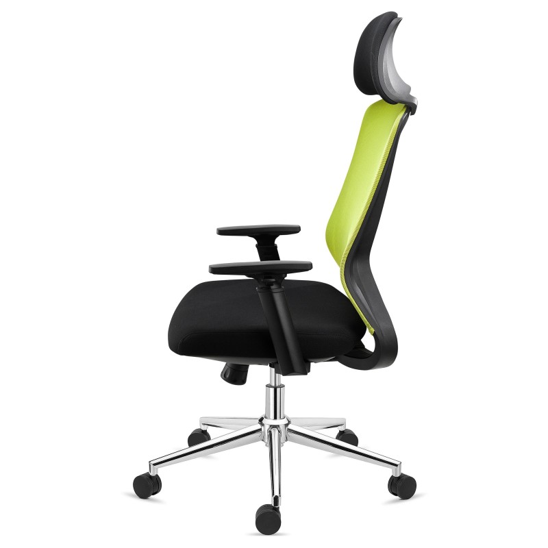 Silla ergonómica RIVER, comodidad y diseño, en negro