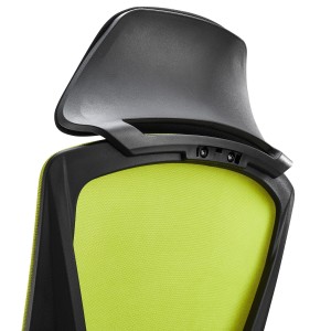 Silla ergonómica RIVER, comodidad y diseño, en negro
