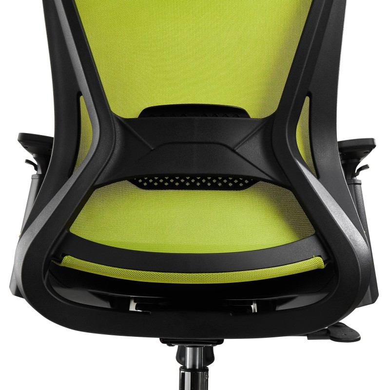 Silla ergonómica RIVER, comodidad y diseño, en negro