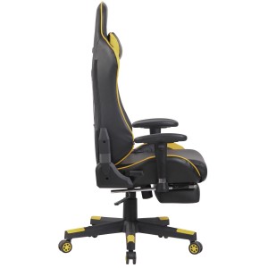 Silla Gaming RACING LUX en Piel Negro/Amarillo