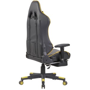 Silla Gaming RACING LUX en Piel Negro/Amarillo