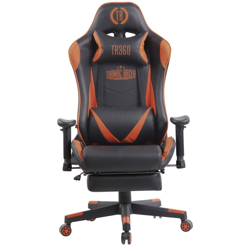 Silla Gaming RACING LUX en Piel Negro/Amarillo