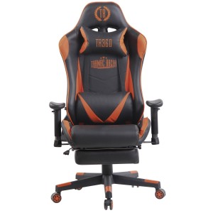 Silla Gaming RACING LUX en Piel Negro/Amarillo