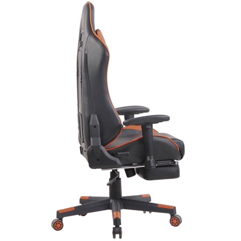 Silla Gaming RACING LUX en Piel Negro/Amarillo