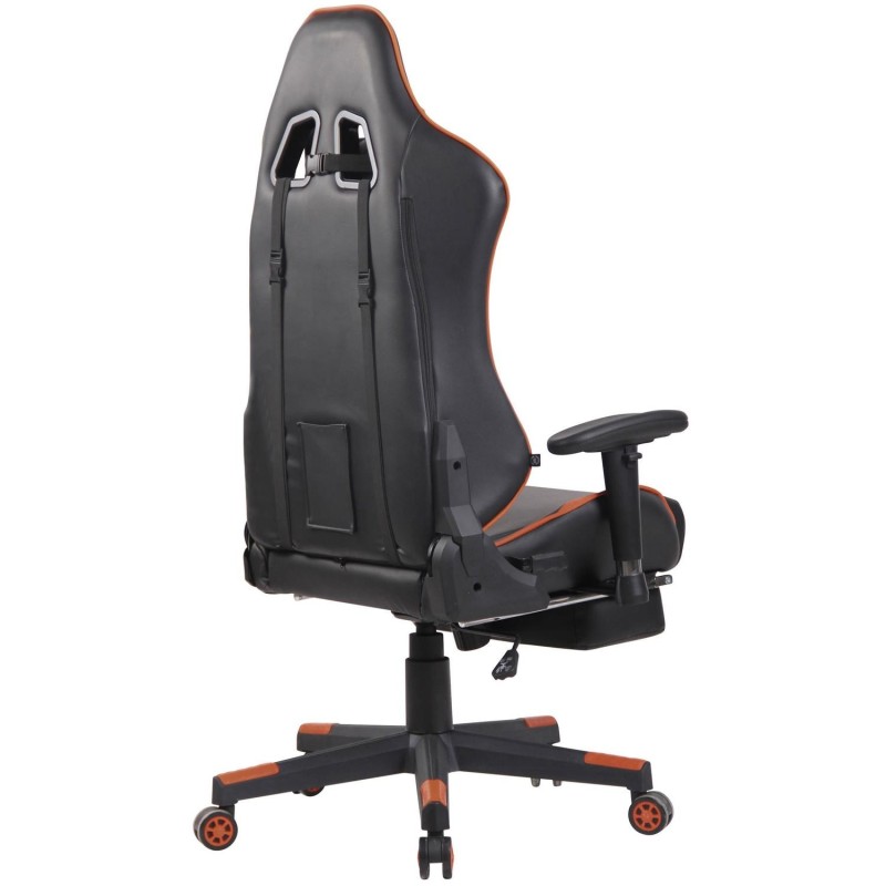 Silla Gaming RACING LUX en Piel Negro/Amarillo